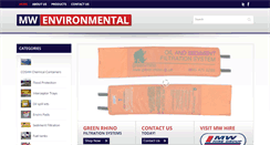 Desktop Screenshot of mw-environmental.com